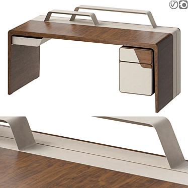 Sleek Giorgetti Alma Modern Table 3D model image 1 