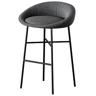 Parla Bloom Barstool - 3D Model 3D model image 1 