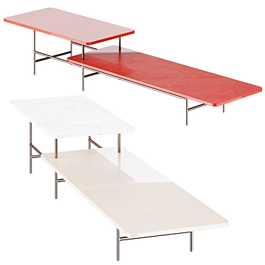 Lelong Table by Rodolfo Dordoni 3D model image 1 