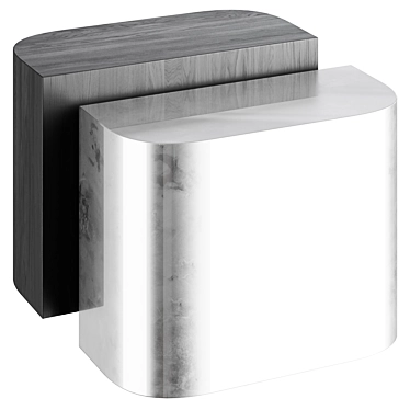 Minimalistic Design Side Table 3D model image 1 