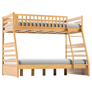 Benigni Bunk Bed, Large-scale 3D Model 3D model image 1 