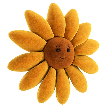 Sunflower Soft Toy 3D Model 3D model image 1 