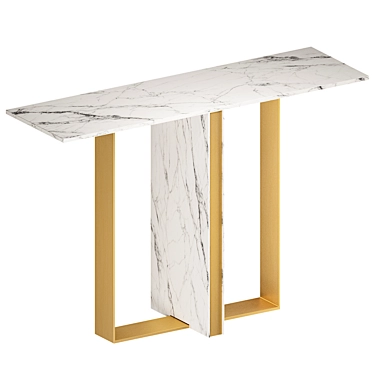Luxury Designer Console Table "LaLume 3D model image 1 
