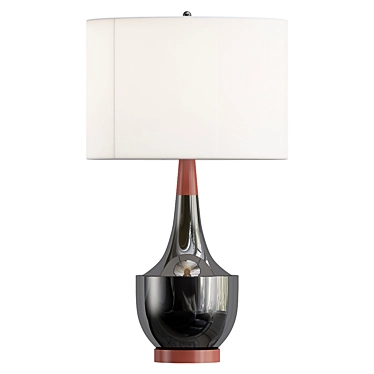 Sleek Bentz Table Lamp 3D model image 1 