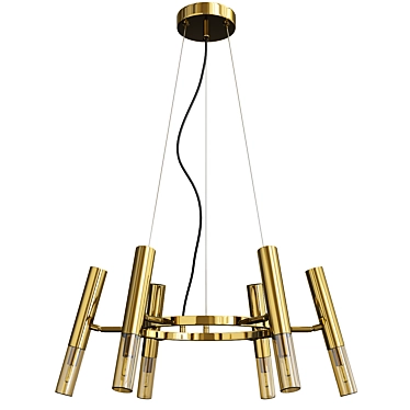 Sleek Gemma_6 Chandelier 2013 3D model image 1 