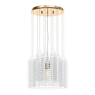 Austria Kalmar Chandelier Spiral Cascade 3D model image 1 