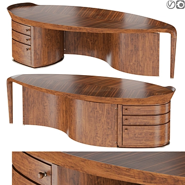 Giorgetti Erasmo Modern Polygonal Elegance 3D model image 1 