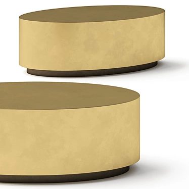 Contemporary Suki Coffee Table Rendered 3D model image 1 