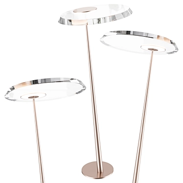 Amanita Oluce Outdoor Floor Lamp 3D model image 1 