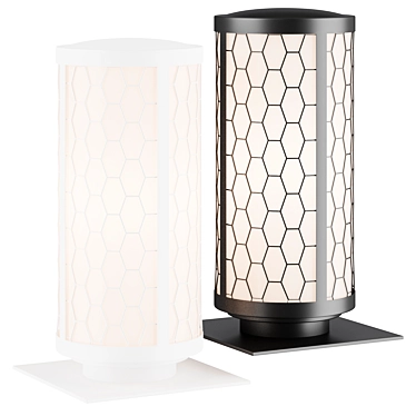 Miura Shomei Tubular Lantern 3D model image 1 