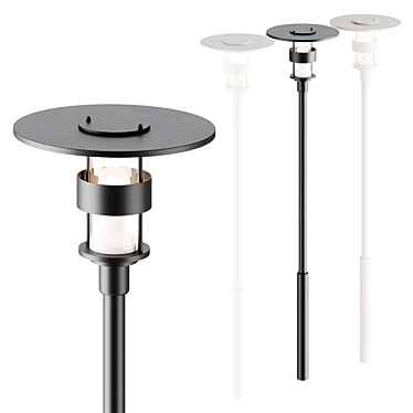 Modern Outdoor Lighting Louis Poulsen 3D model image 1 