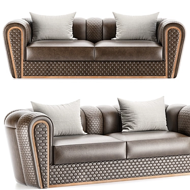 Tonino Lamborghini Casa RITA CURVE Sofa 3D model image 1 