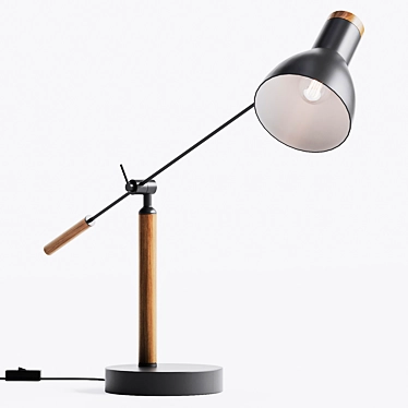 Modern Cohen Table Lamp, Sleek 3D model image 1 