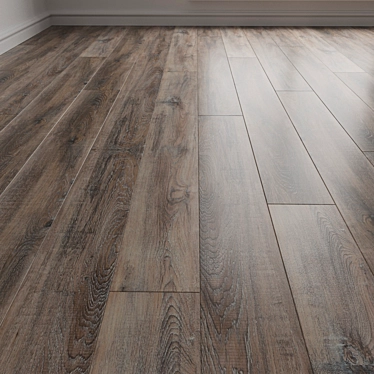 Engineered Wood Parquet Flooring 3D model image 1 