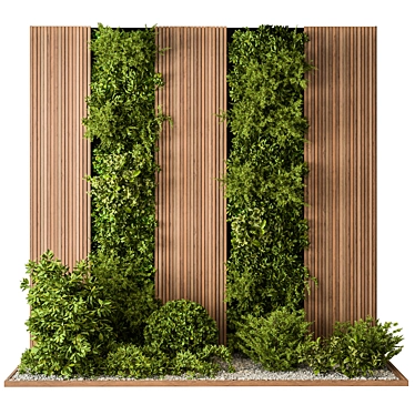 Outdoor Vertical Green Wall 71 3D model image 1 