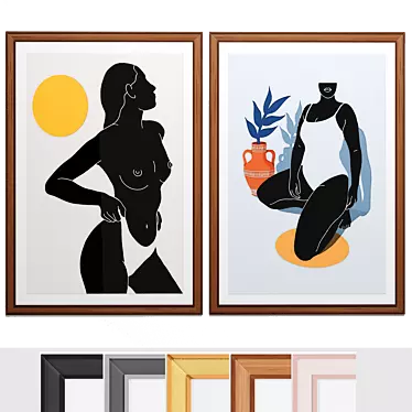 Art Frames 155- black women