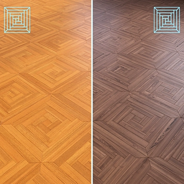 High-Quality 3D Parquet Model 3D model image 1 