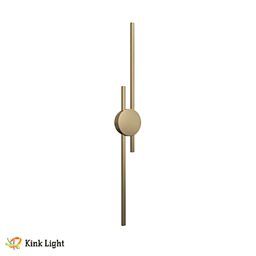 Modern LED Wall Sconce Fixture 3D model image 1 