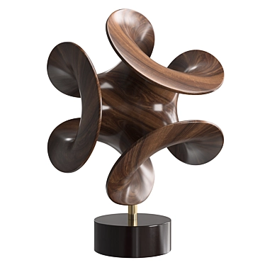 Artistic Abstract Sculpture by Longhurst 3D model image 1 