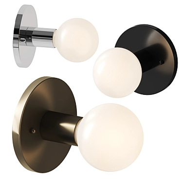  Peared Creation Sconce Light 3D model image 1 