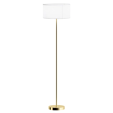 Sleek Modern Design Lamp 3D model image 1 