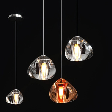 Metaphysical Glow Plafond Light 3D model image 1 