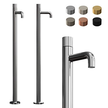 Modern Floor Mixer Stella Sirius 3D model image 1 