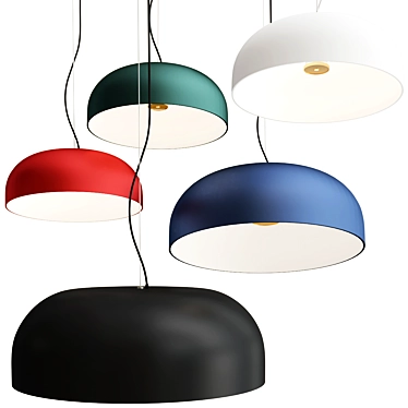 Modern Lumina TIA Pendant Light 3D model image 1 