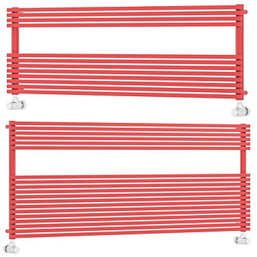 Cordivari KATIA VX Wide Towel Rail 3D model image 1 