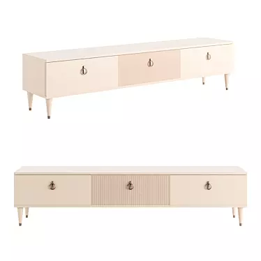 Rimini Solo TV Stand 3D model image 1 