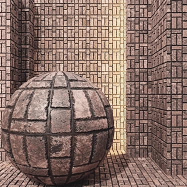 Brick Texture Pack 4k PBR 3D model image 1 