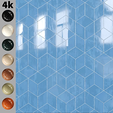 Substance Designer Tiles 3Ds Max 3D model image 1 