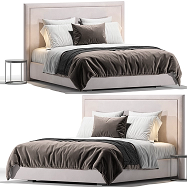 Exclusive Bed Configuration Askona 3D model image 1 