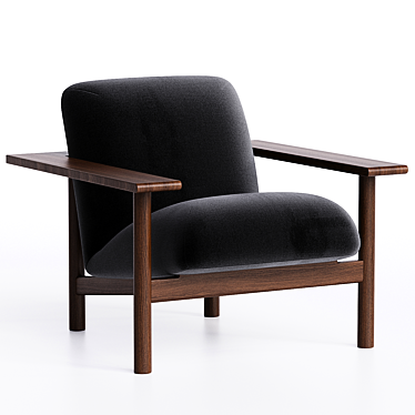 Modern Kinoko Armchair by Mentsen. 3D model image 1 