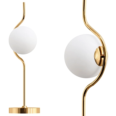 Luxury Modern Lamp Wellig Model 3D model image 1 