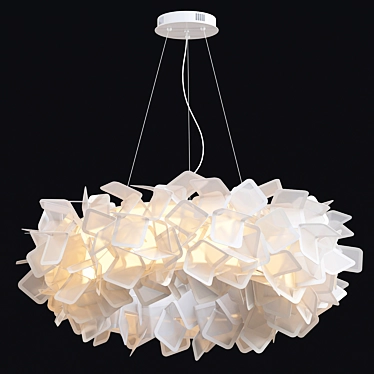 Elegant Clizia Pendant Light M.Reshuffle 3D model image 1 