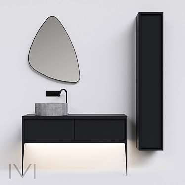 VivoMobili Loft Collection Furniture 3D model image 1 