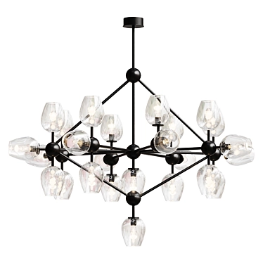 Reims Pendant Light Fixture 3D model image 1 