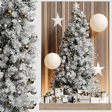 High-Quality Christmas Decor 3DS Max & OBJ 3D model image 1 