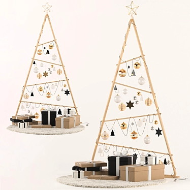 Minimal Christmas Tree and Accessories