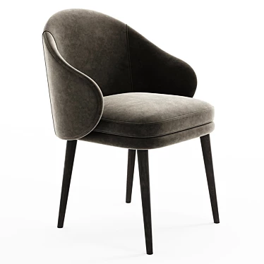 Luxury Dining Armchair | Modern Design 3D model image 1 