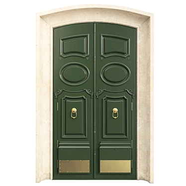 Classic Door 3D Model 2013 3D model image 1 