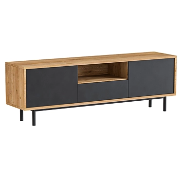 Cassidy TV Stand 2014 Model 3D model image 1 