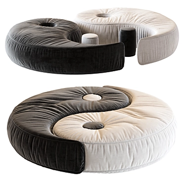 Modern Round Sofa 2016 Version 3D model image 1 