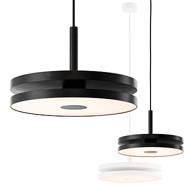 Modern LED Pendant Light 3D model image 1 