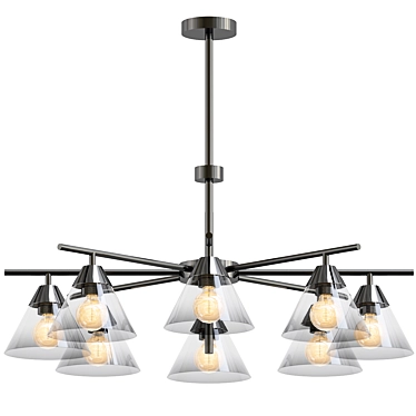 Designer Lamp "Chisa" 3Ds Max 3D model image 1 