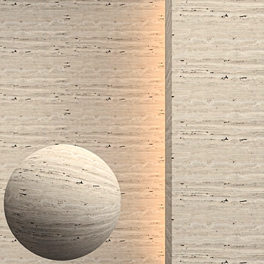 Seamless Stone Texture Set 3D model image 1 