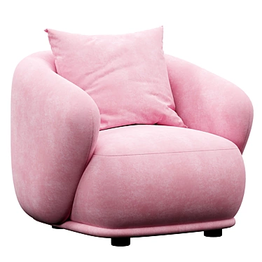 Rene Modern 3D Furniture Model 3D model image 1 