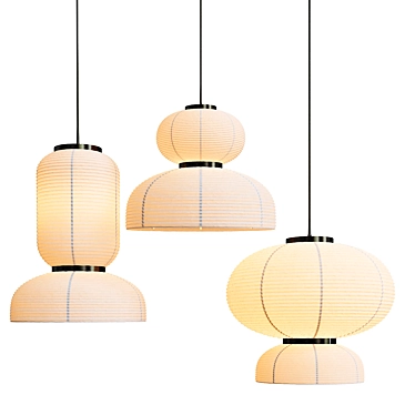 Formakami Pendant Lamp Collection 3D model image 1 