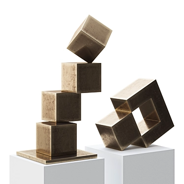 Abstract sculpture by Stephan Siebers